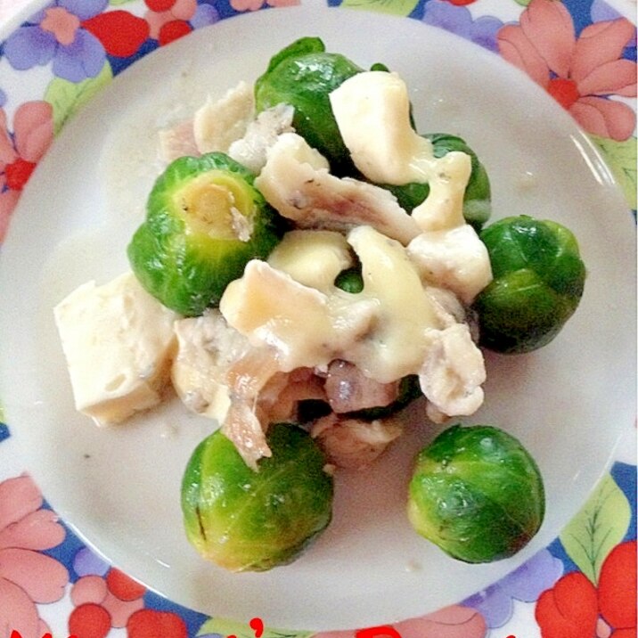 オランダ料理 芽キャベツチーズハーリング炒め レシピ 作り方 By Minori Ohisamanotikara 楽天レシピ